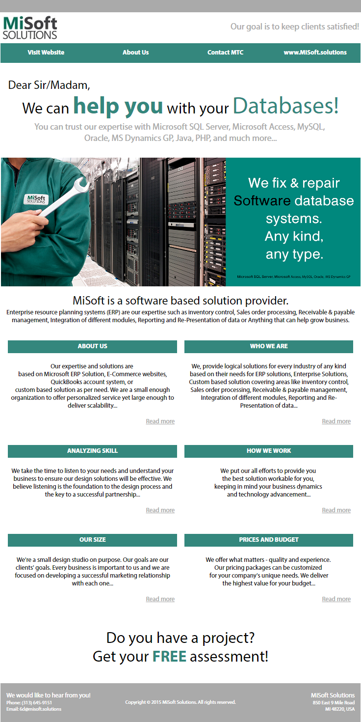 Email Marketing Design