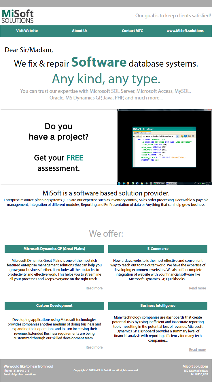 Email Marketing Design