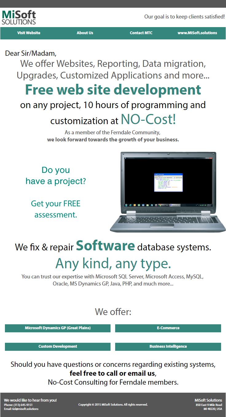 Email Marketing Design